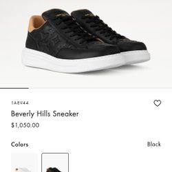 Louis Vuitton Mens Sneakers Size 9