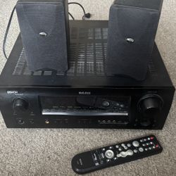 Denon  AVR-2308CI with 2 Mirage Speakers 