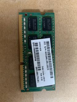 4 GB PC3 Laptop Ram for HP, Dell, Apple, Used/ Working