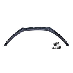 BRAND NEW 3PCS 2015-2018 FORD FOCUS CARBON FIBER LOOK STYLE FRONT BUMPER LIP SPLITTER KIT