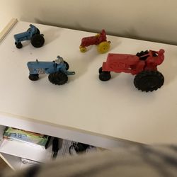 Vintage Auburn Rubber Toys