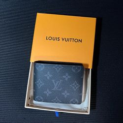 Louis Vuitton Monogram Wallet Black LV