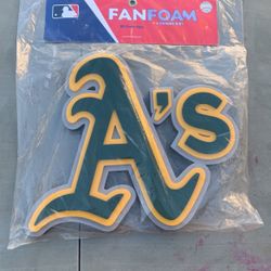 Oakland A’s 3D Foam Sign