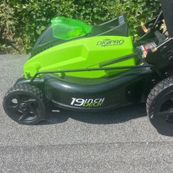 Greenwork 40v 19in Lawn Mower 