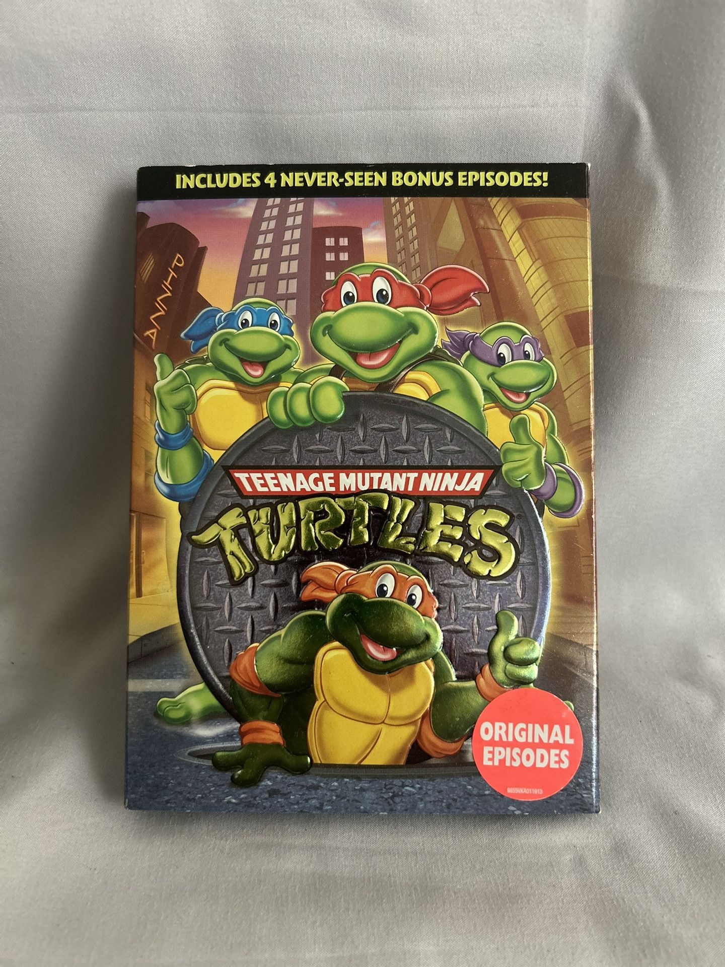 Teenage Mutant Ninja Turtles Original Cartoon 1987 Series DVD