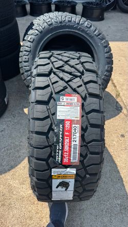 Nitto Ridge Grappler 35x12.50R20LT F 125Q Tire
