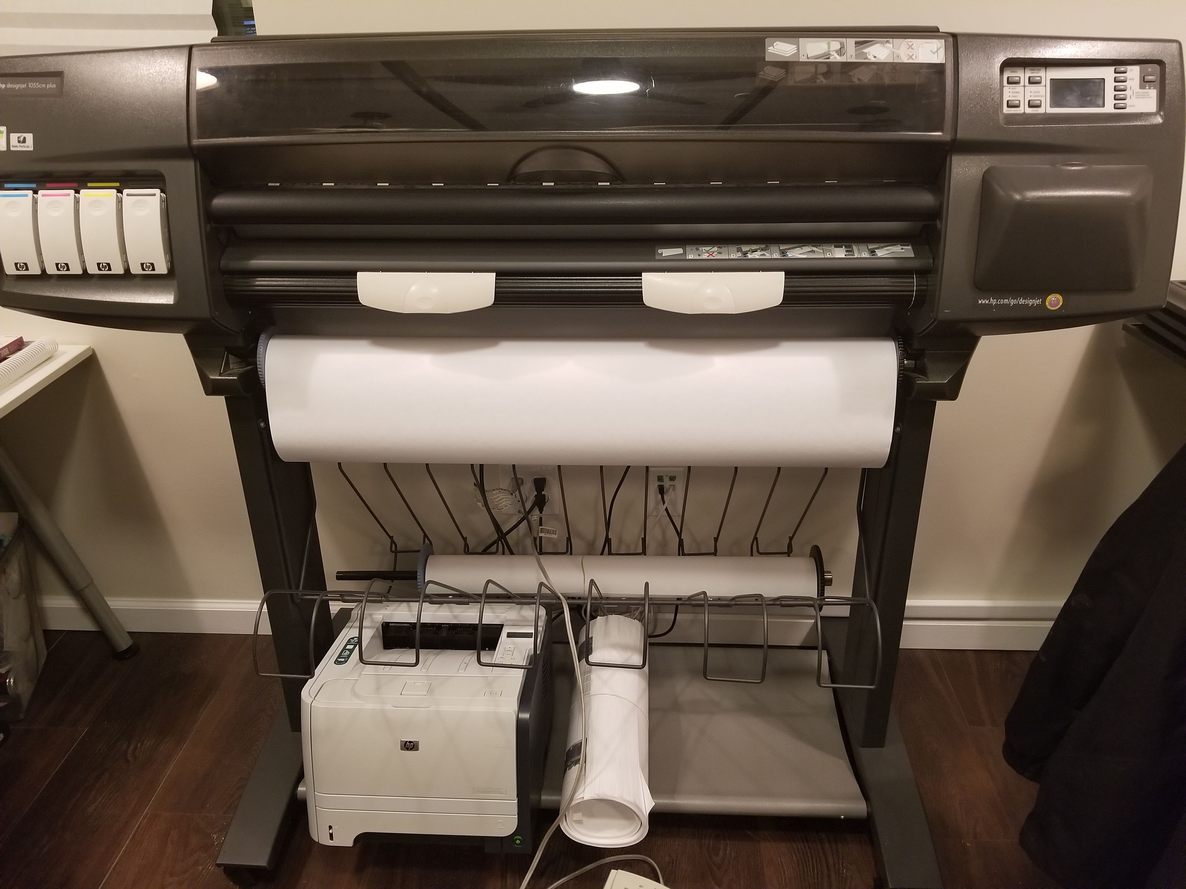 Large Format Color Printer HP Designjet