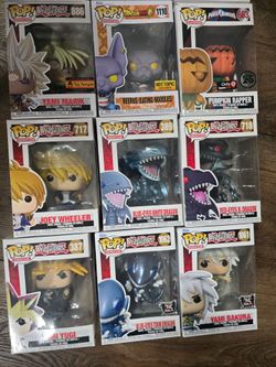 Yugioh and starwars pops 5 each
