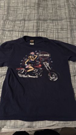 Harley Davidson Double sided print Tee
