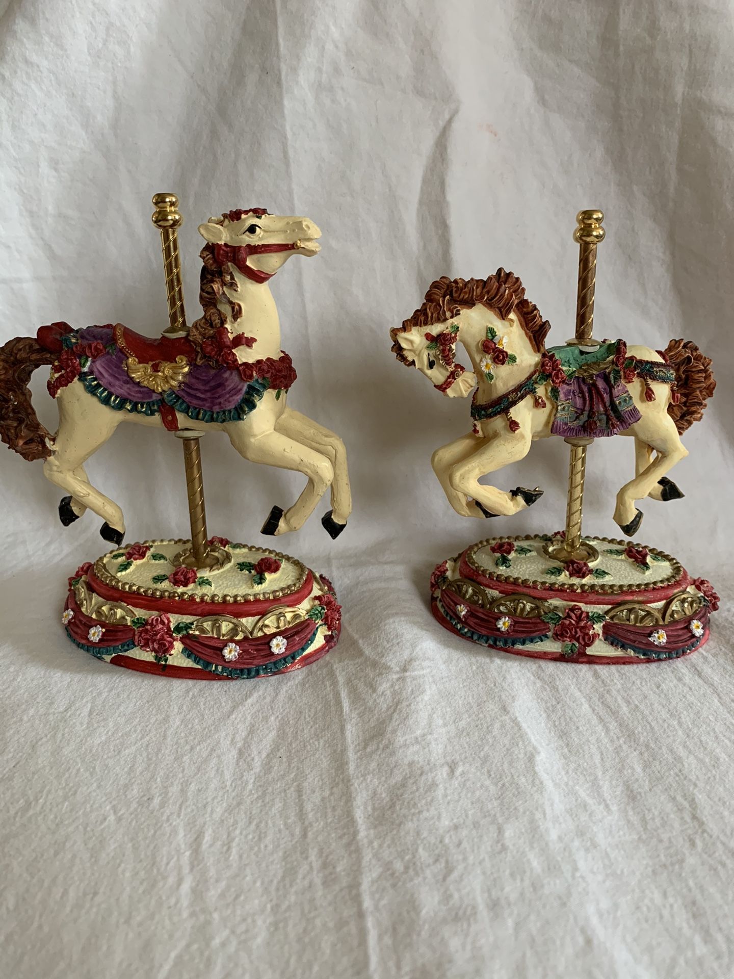 carousel figurines