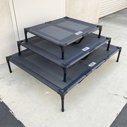 (NEW) Elevated Pet Bed (Sizes Medium $22, Large $27, X-Large $35) Raised Dog Bed Cot Cooling Breathable 