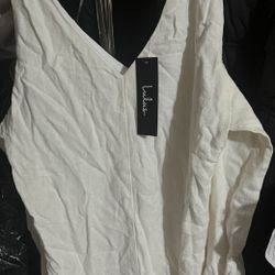 Lulus White Skort Dress. 