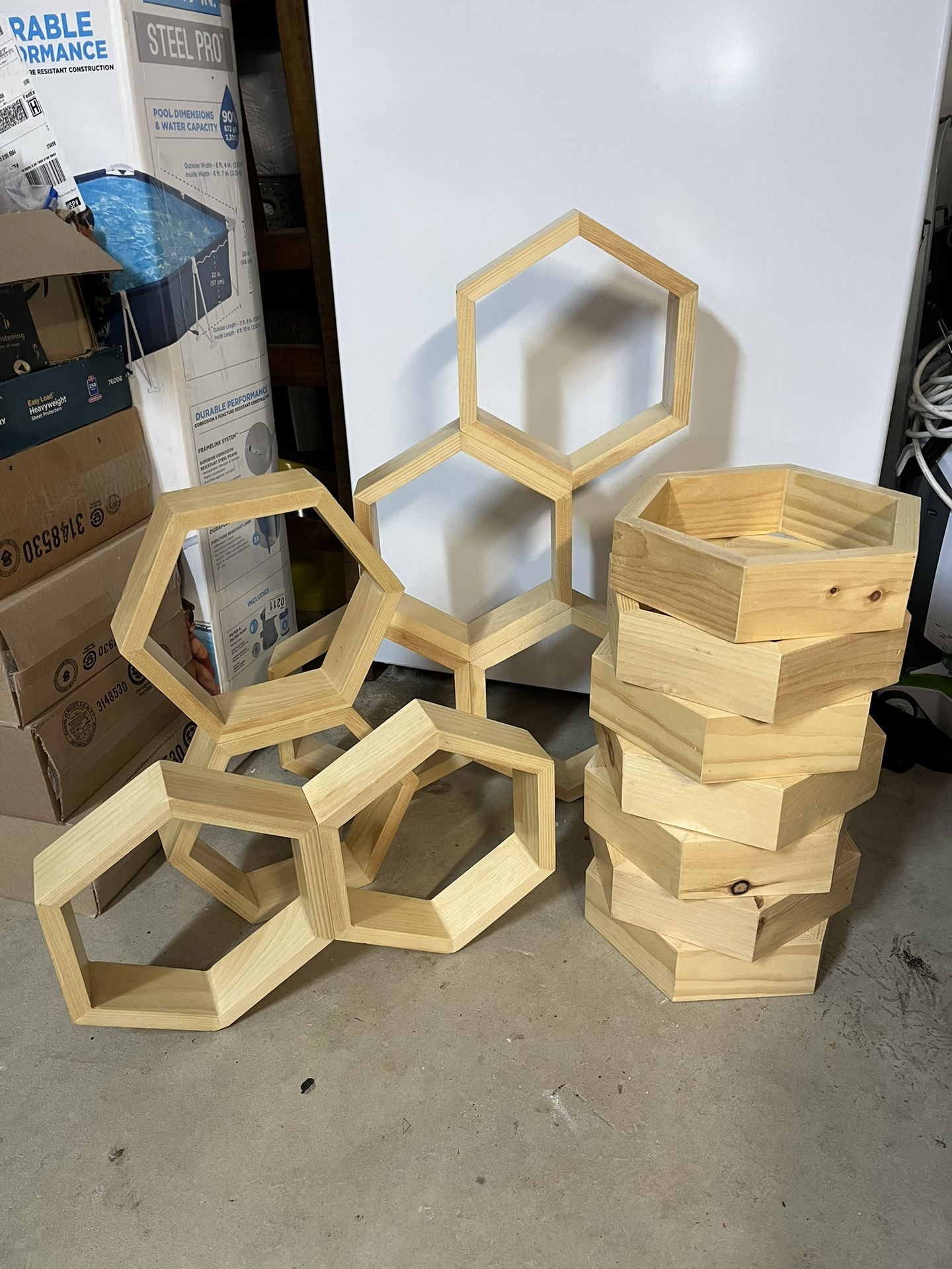 Honeycomb Shelves