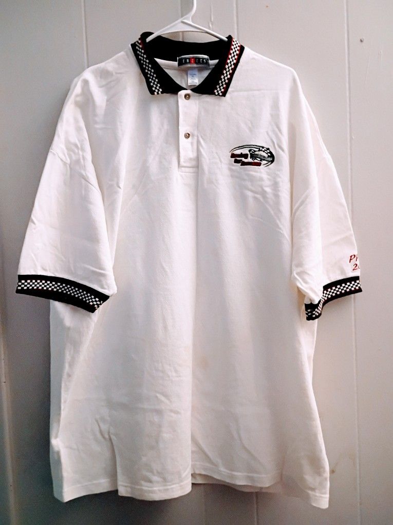 Vintage PPM Racing Knit Polo Shirt