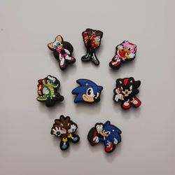 Sonic The Hedgehog Croc Charms 