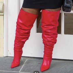 SHONDRA WIDE CALF THIGH HIGH