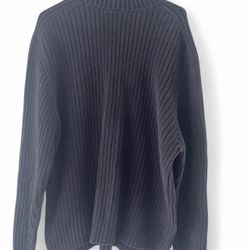 Black Turtle Neck Sweater 