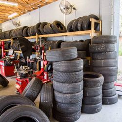 NEW AND USED TIRE SALE