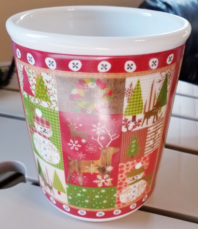 Ceramic Christmas Pot