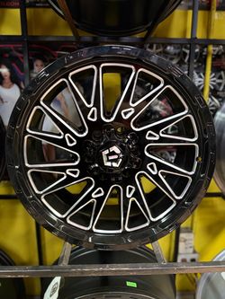 20x9” TIS “547BM” Wheels