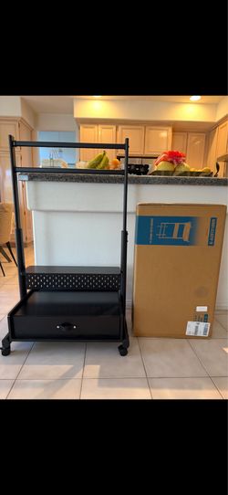 TV holder with give away 65 inches smart TV