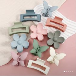 11 pcs Colorful Kids Hair Clip Set