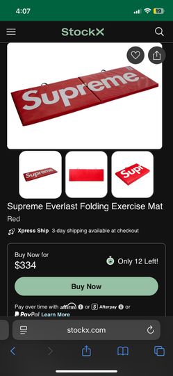 Supreme Everlast Folding Exercise Mat