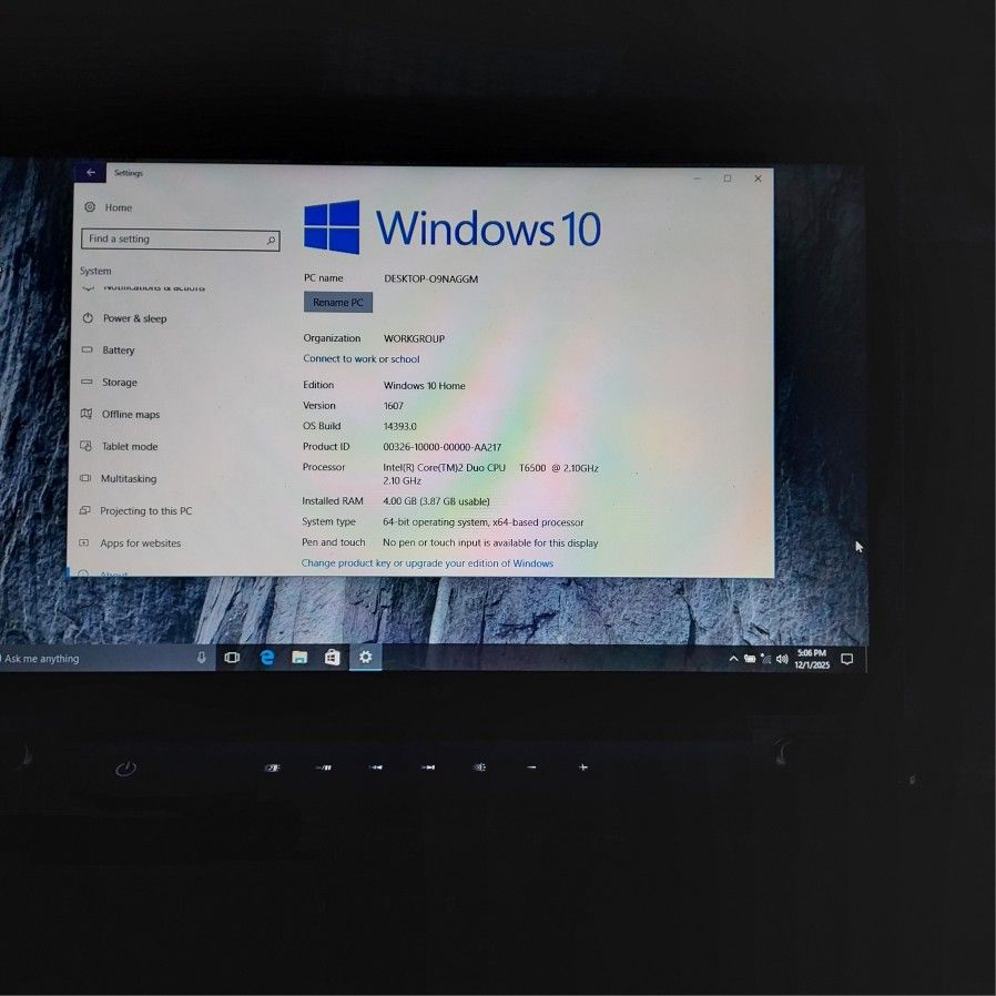 Toshiba Satellite Laptop