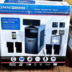 OMNIPHASE Home Theater System HDN-7743
