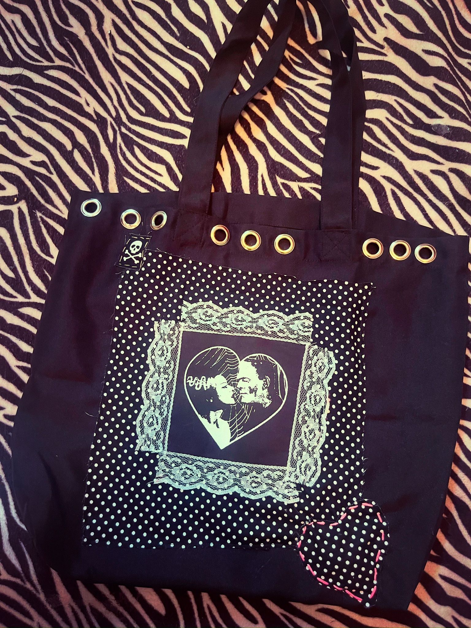 Patch Work Tote Bag Made By Meee