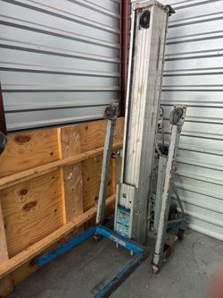 Manual lift Pallet stacker