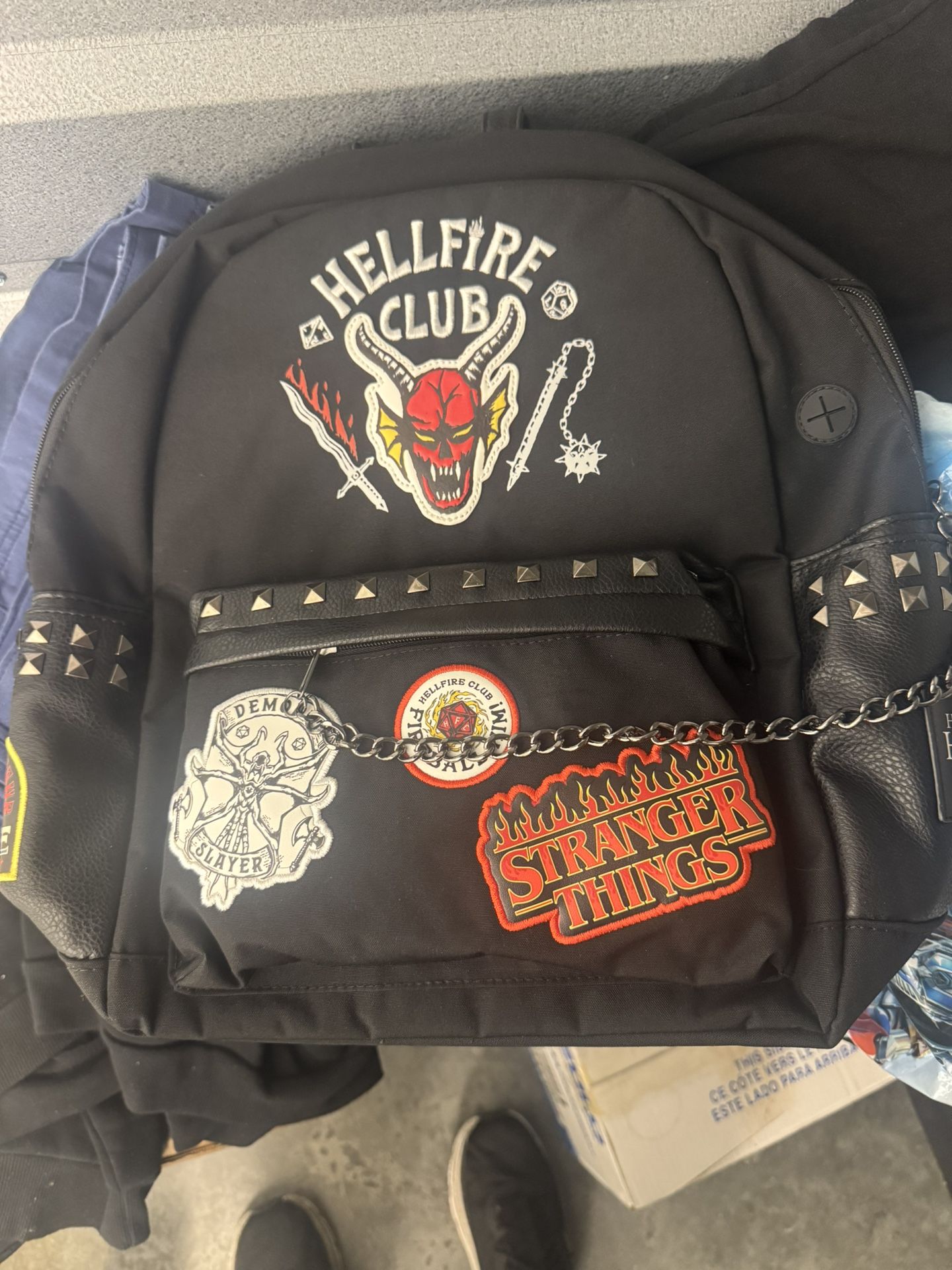 Stranger Things Hellfire Backpack