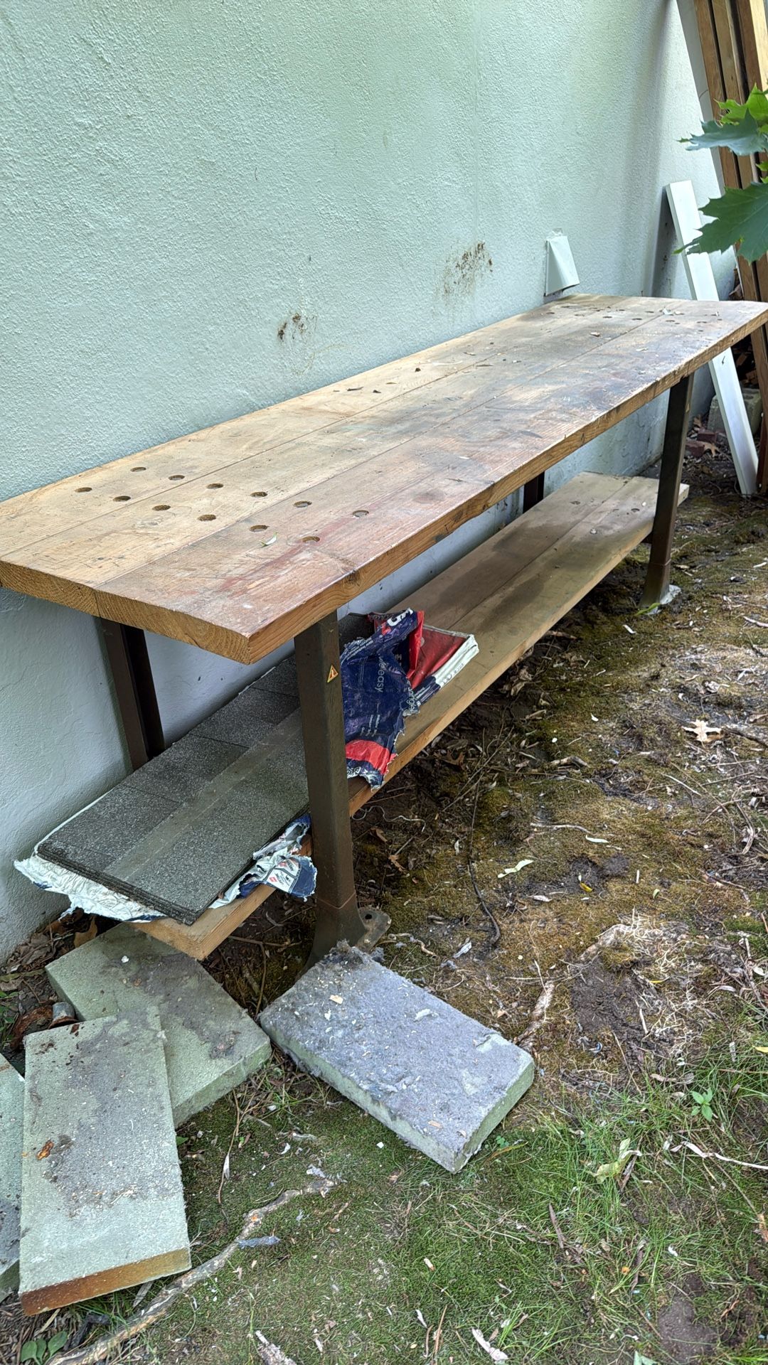 FREE 8’ workbench
