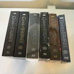 Game Of Thrones Seasons 1-6 Blu-Ray Box Sets 