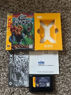 BC Racers Sega 32X Complete in Box - NO TRADE