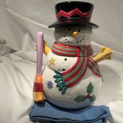 Snowman Cookie Jar