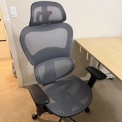 Ergonomic Mesh Office Chair With Headrest