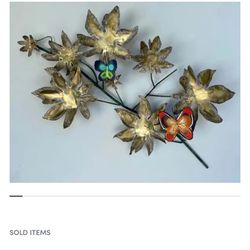 Wall Art Curtis Jeré Butterfly 🦋 Wall Sculpture Art