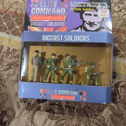 Diecast soldiers brand new in the box