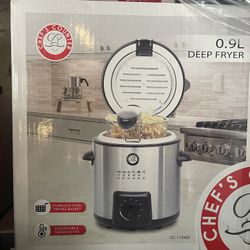 Chef’s Counter Stainless Steel Deep Fryer 