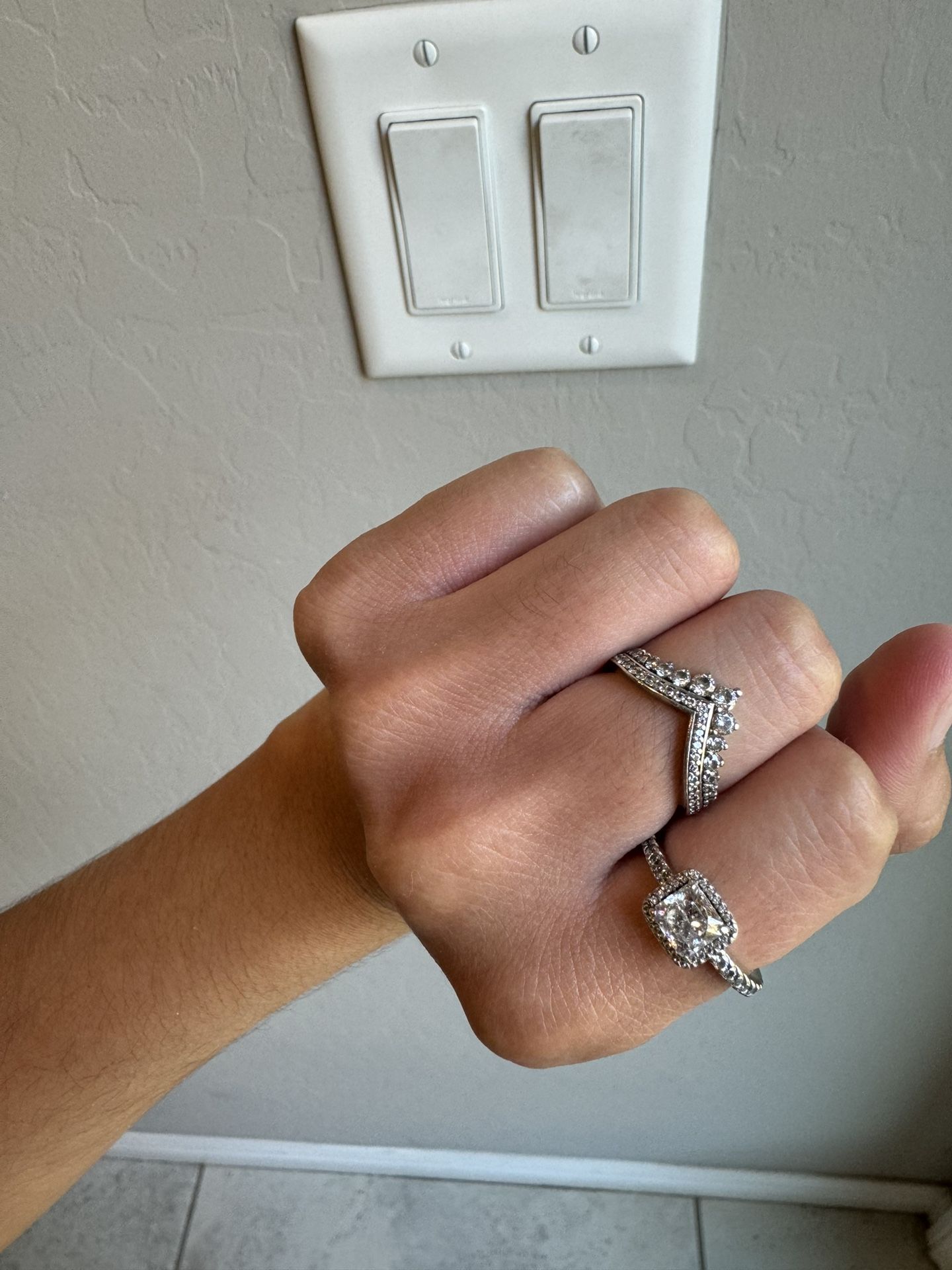 ✨Pandora Ring Bundle - 2 Rings Pandora Size 48