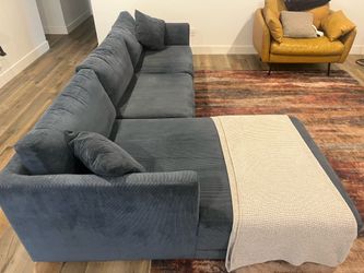 Kardiel Mid-Century Domus 115" Sofa Sectional Left