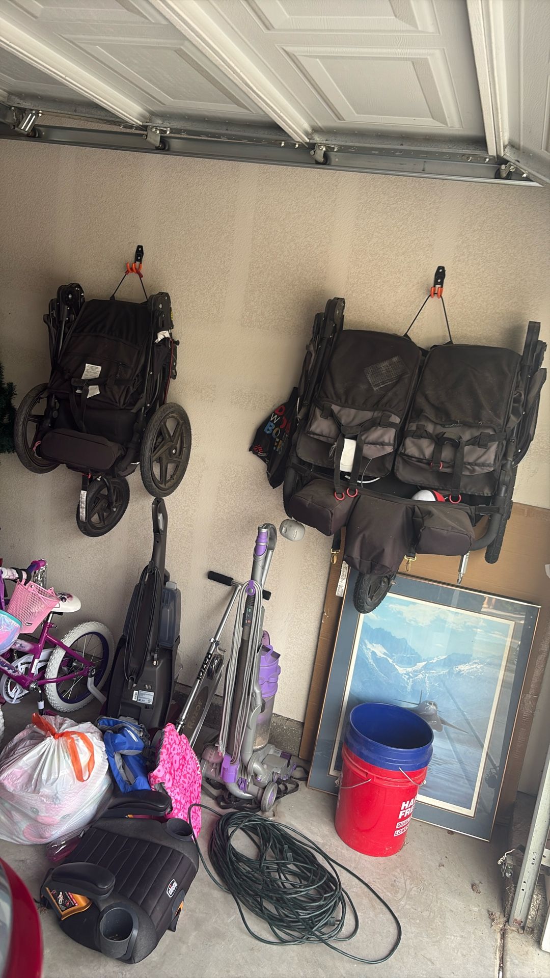 Single Bob Stroller And Double Bob Stroller Excellent Condition Both For 350$ OBO