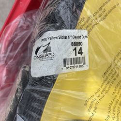 Onguard PVC Yellow Slicker 17” Cleated $30