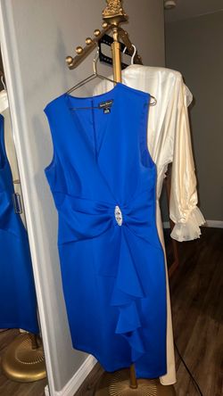 Size 13 dressy blue dress Jessica Howard