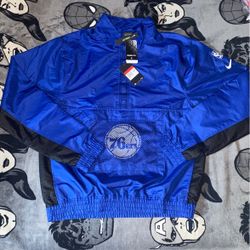 Nike - 76ers Wind Breaker Jacket (LG)
