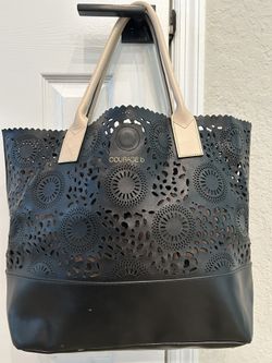 COURAGE B leather Tote