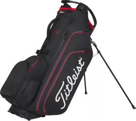 Titleist Hybrid 14 Golf Stand Bag Black Red
