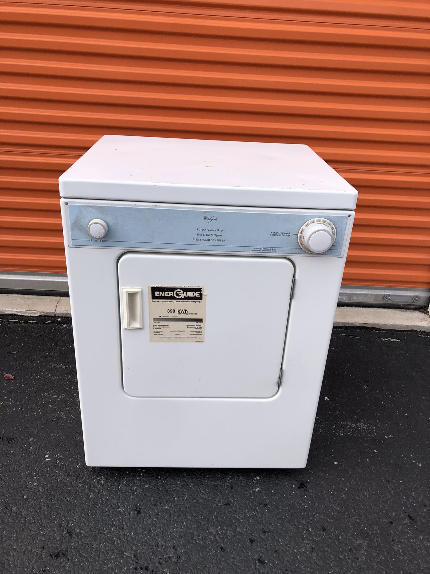 Dryer 120 Volt