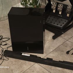 Samsung Soundbar & Subwoofer + Mount
